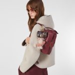 FENDI Mamma Baguette Medium Burgundy nappa leather bag - Image 6